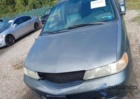 2002 Honda Odyssey Ex-L из США, поврежденный, VIN 5FNRL18092B019062